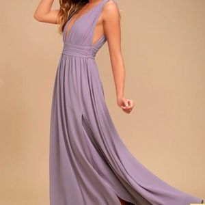 Purple Lulus Prom dress